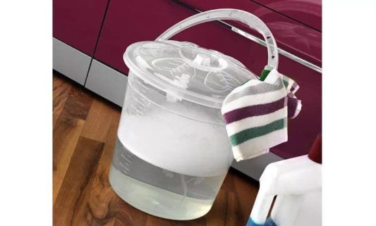 3 no seffaf su kovasi 10 litre