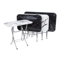 Suntalem masa, uzun ayaklar, 70x120 cm, modern tasarım