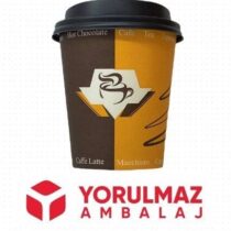 8 Oz 200 Cc Kapakli Kullan At Karton Bardak 50 Adet 4