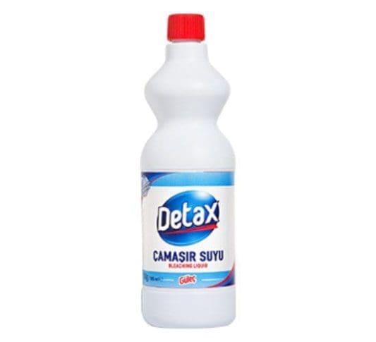 Detax el ve matik çamaşır suyu 1000 ml, etkili dezenfeksiyon ve temizlik