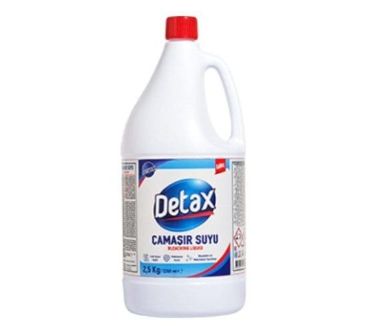 Detax el ve matik camasir suyu 2500 ml