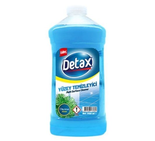 Detax yuzey temizleyici mavi 2450 ml