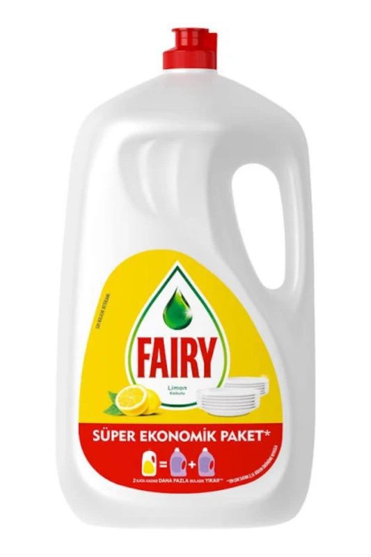 Fairy sıvı bulaşık deterjanı limon kokulu 26 lt - profesyonel & ekonomik temizlik çözümü