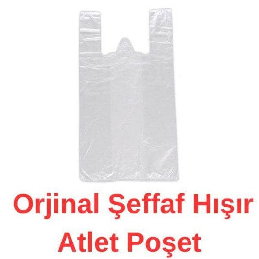 Karsan seffaf orjinal atlet poset mini boy poset 22x26 1 kg