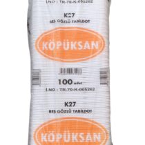 Köpüksan 5 Gözlü Kalın Köpük Tabak 100'lü - Sağlam ve Pratik Servis Tabağı