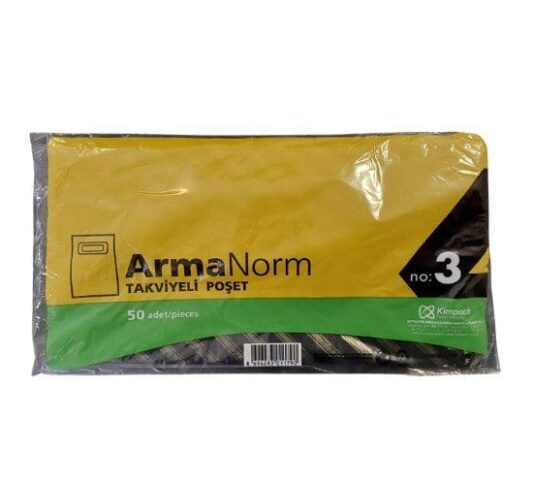 Naksan takviyeli 3 no poset 50 li 33x45