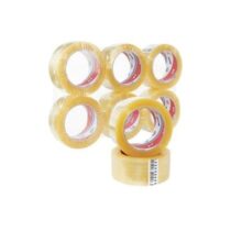 6'lı koli bandı seti 2 adet şeffaf paketleme bandı