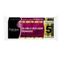 Flodex Extra Guclu Yesil Sunger Oluklu 5 Li