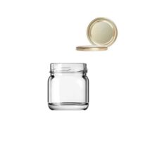 Pasabahce 40 Cc Gold Kapakli Cam Kavanoz