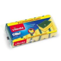 Vileda Yesil Oluklu Sunger 5 Li Eko Paket