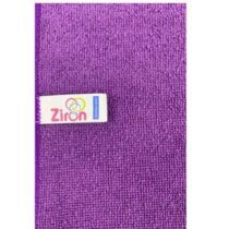 Ziron Mikrofiber Kalin Dokulu Temizlik Bezi 40 X 40 Mor